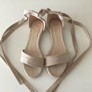 Ultrasuede sandals